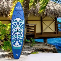 Доска САП (SUP) надувная TIKI NEW Синий 320х81х15